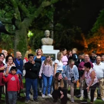 Conmemoración por el natalicio de Eva Peron 