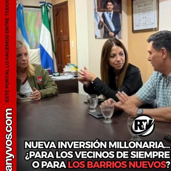 Nueva inversión de la EPE en Roldán: anuncian $180 millones y surgen dudas sobre qué barrios serán beneficiados