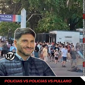 POLICIAS VS POLICIAS VS PULLARO: LA POLICIA SE ACUARTELO FRENTE A LA REPRESIÓN ENVIADA POR EL GOBIERNO PROVINCIAL