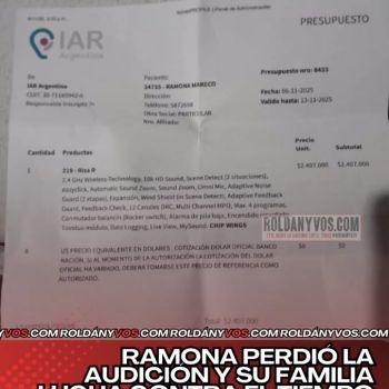 Perdió la audición y su familia organiza eventos solidarios para comprar audífonos especiales.