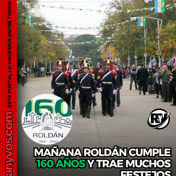 Roldán celebra sus 160 años con un gran festival, desfile y shows en vivo